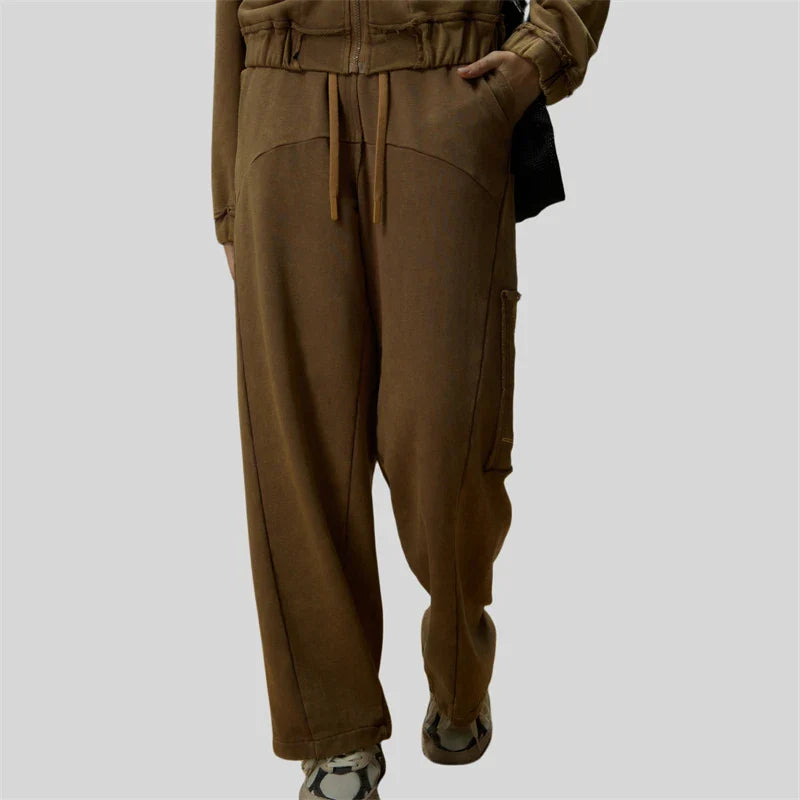 Kadın Y2K Bol Kesim Jogger, önden görünüm — Navra Wear