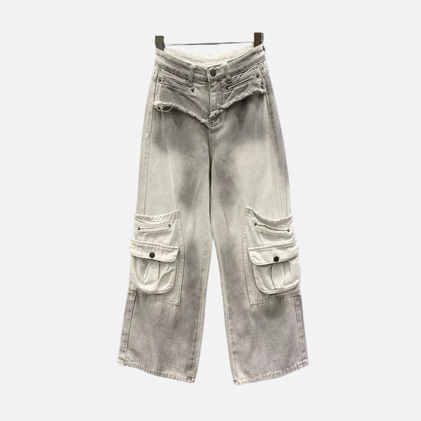 2000s Classic Gradient Street Denim Jeans
