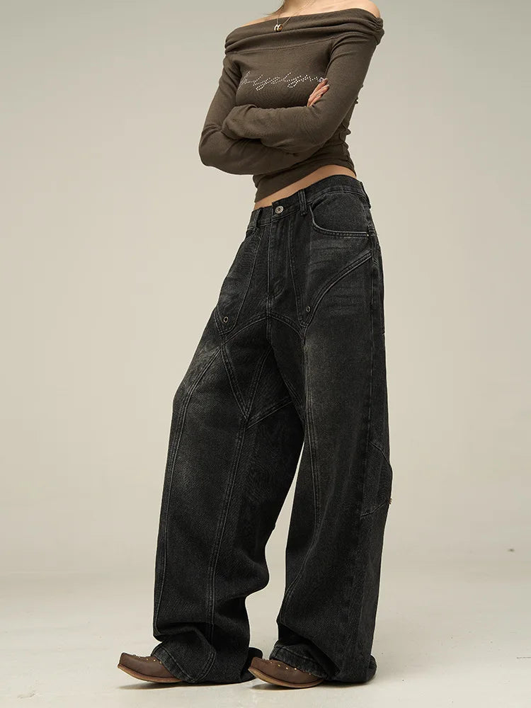 Bell Leg Heritage Rinse Relaxed Denim