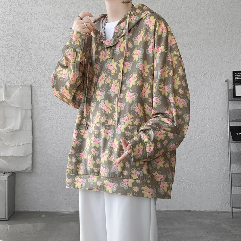 Cool Heritage Floral Printed Relaxed Sweatshirt