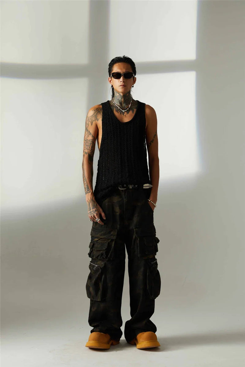 Wardrobe Staple Rugged Camo Utility Denim