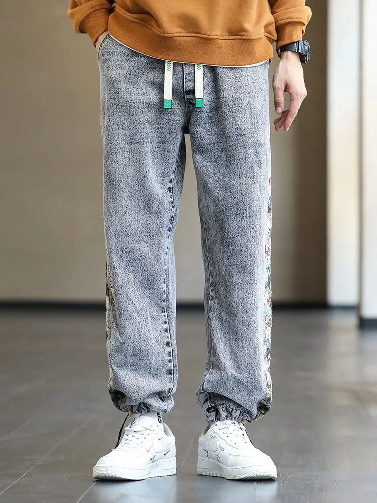 Bear Splice Baggy Denim