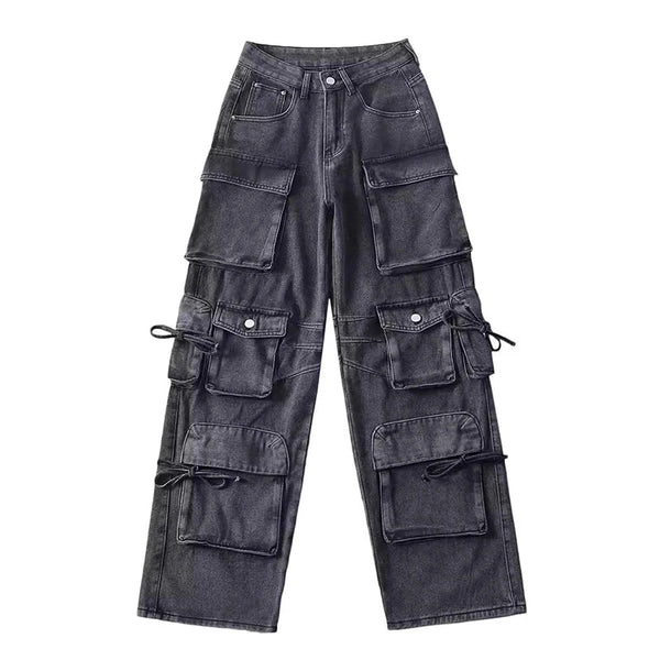 Heritage Wash Bandage High-Rise Denim