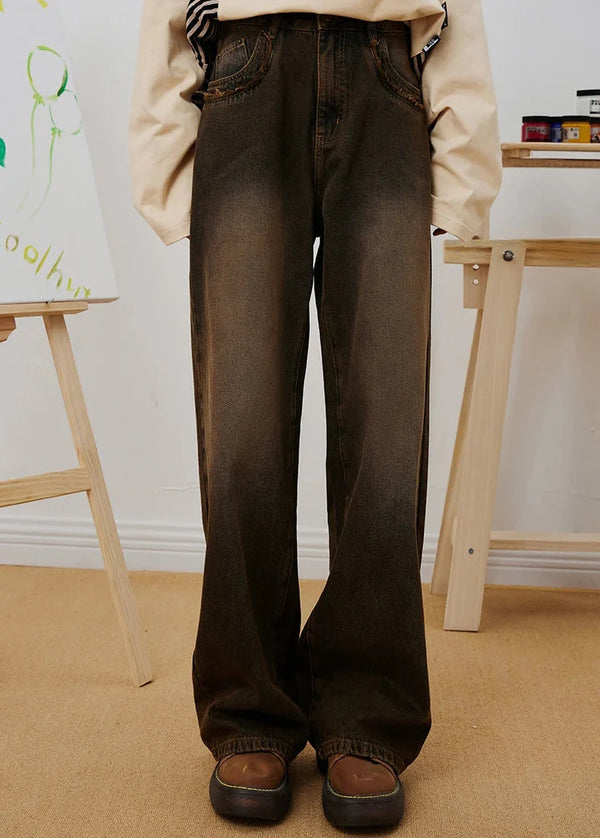 Heritage High-Quality High-Rise Slim Fit Denim