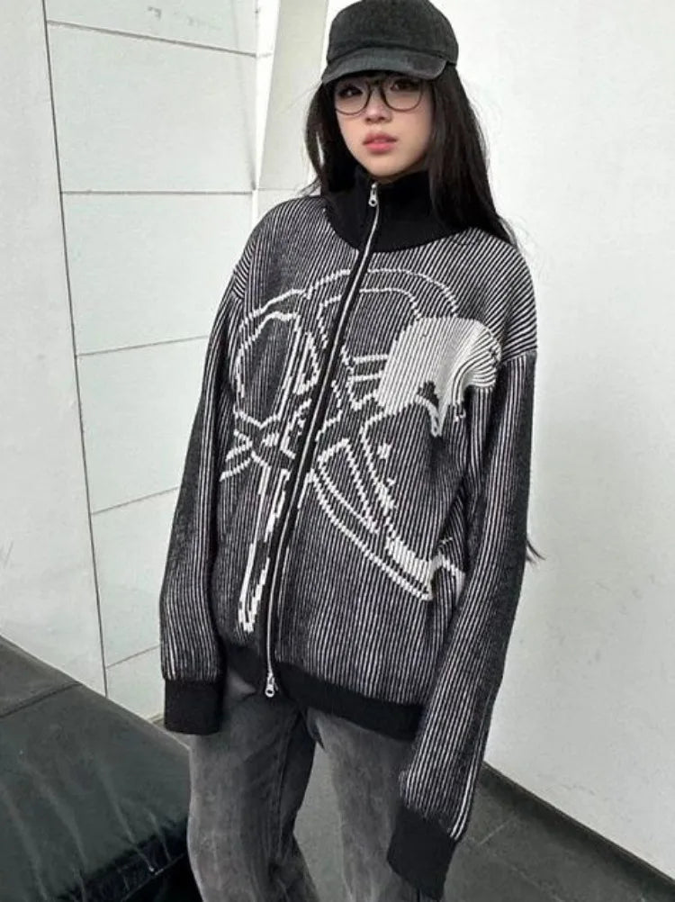 Woven Star Aesthetic Sweatshirt