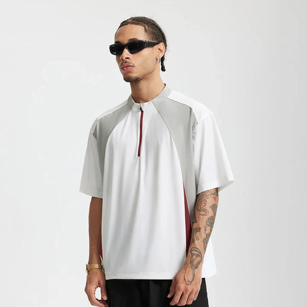 Quarter-Zip Performance T-Shirt