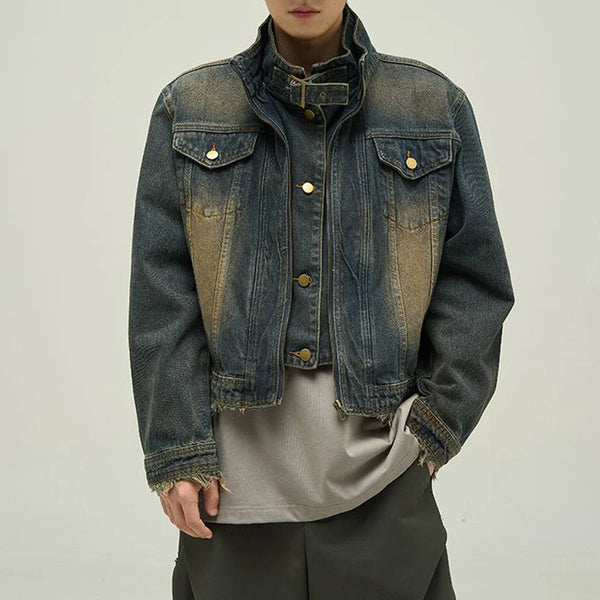 Premium Heritage Moto Denim Jacket