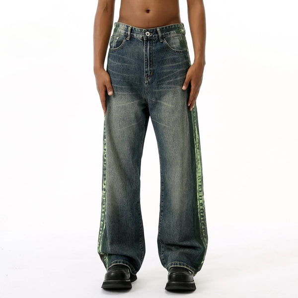 Classic Metro Striped Relaxed Urban Beat Denim