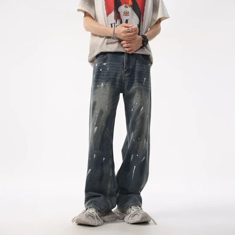 High Quality Relaxed Graphic Classic Denim