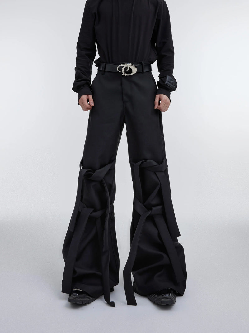 Y2K Black Baggy Trousers