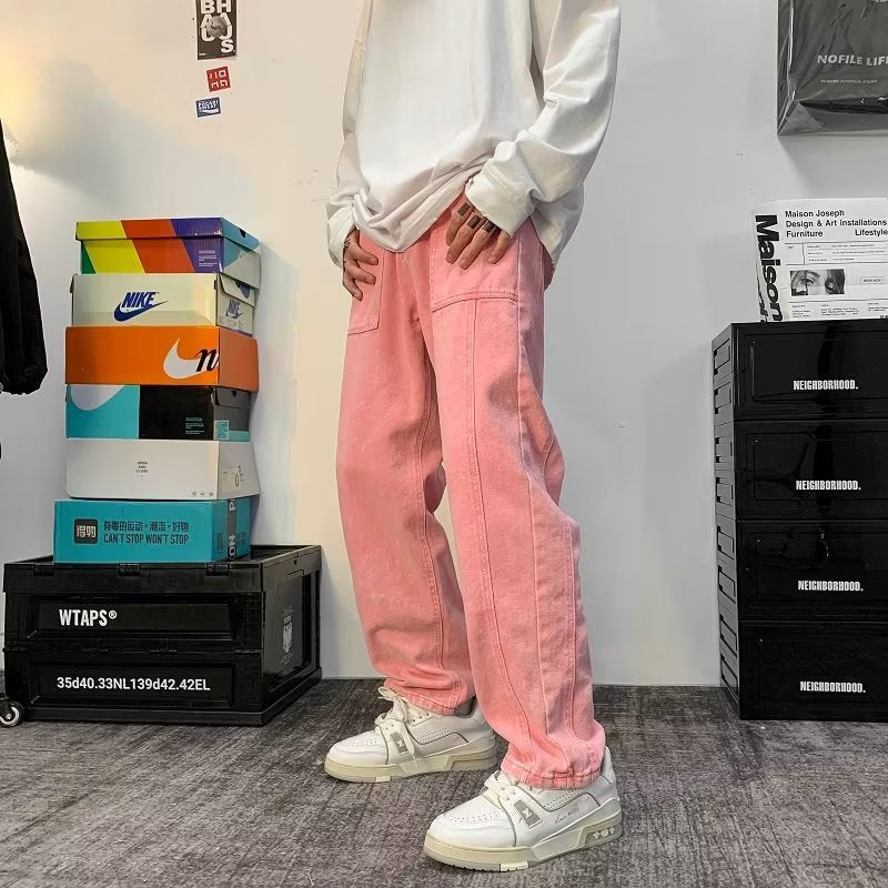 Vintage Gül Baskılı Pantolon, önden görünüm — Navra Wear