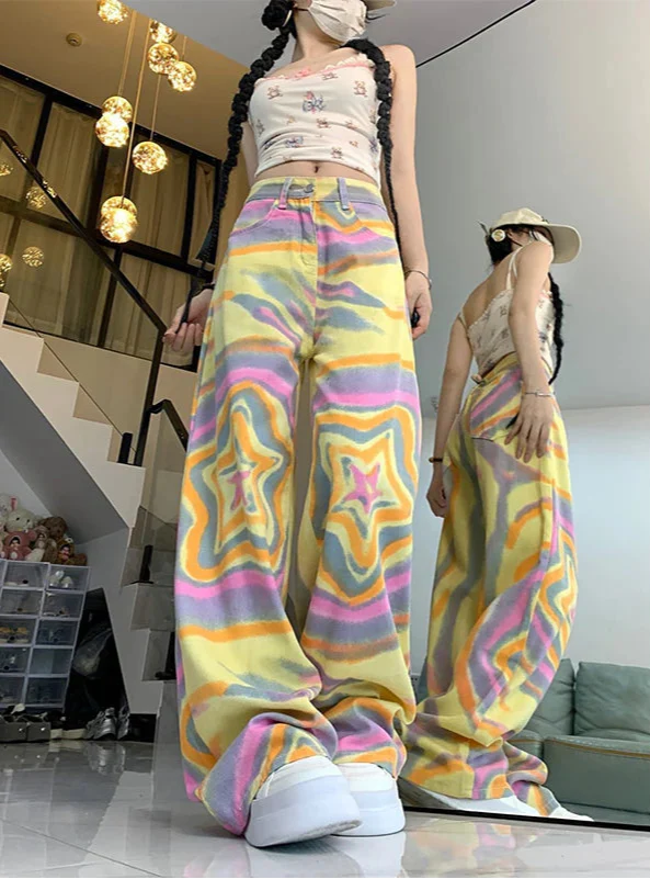 High Street Stellar Ombre Color Denim