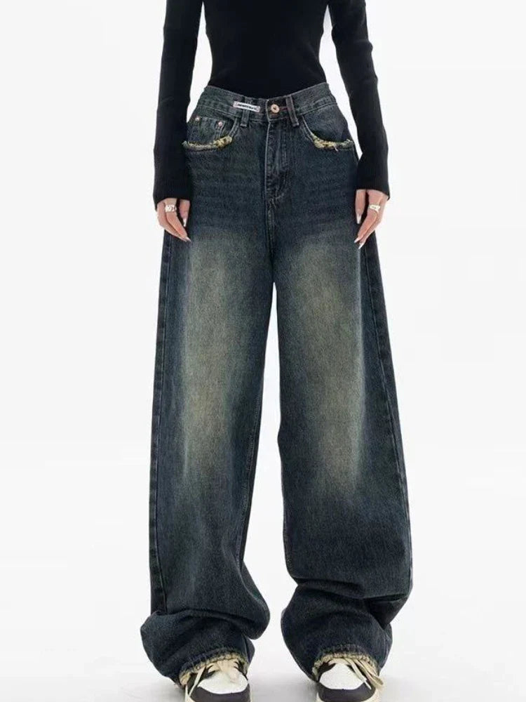 Classic Sleek High-Rise Bell Leg Denim