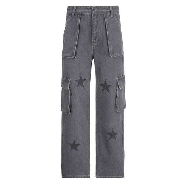 Gray Star Grunge Denim
