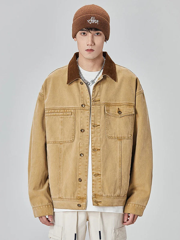 2000s Heritage Washed Workshop Denim Jacket