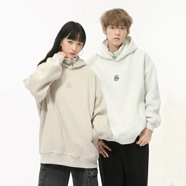 Embroidery S Solid Sweatshirt