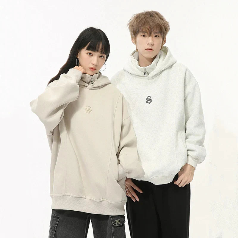 Embroidery S Solid Sweatshirt