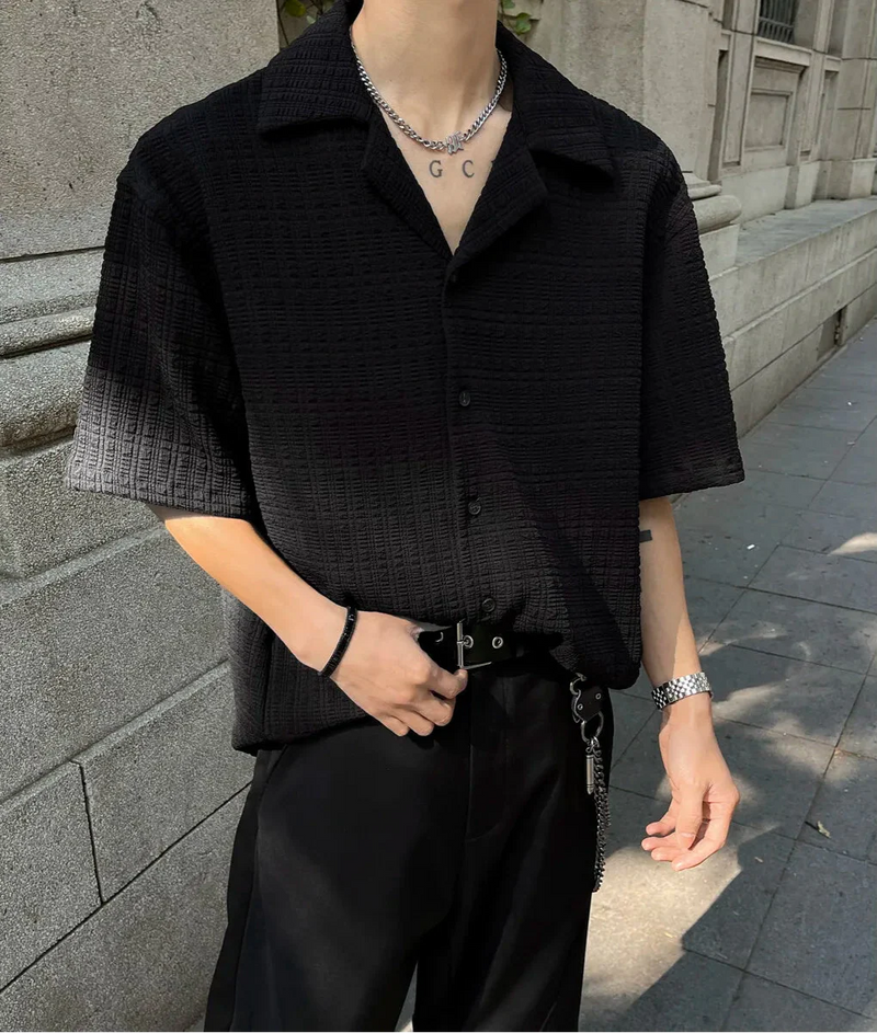 Modern Loose Cool Stylish Woven Top
