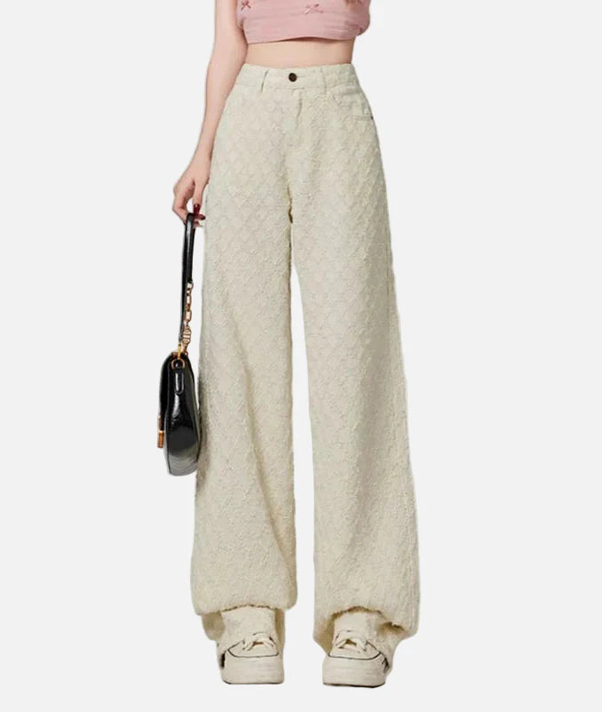 2000s Chic Apricot High Waisted Denim