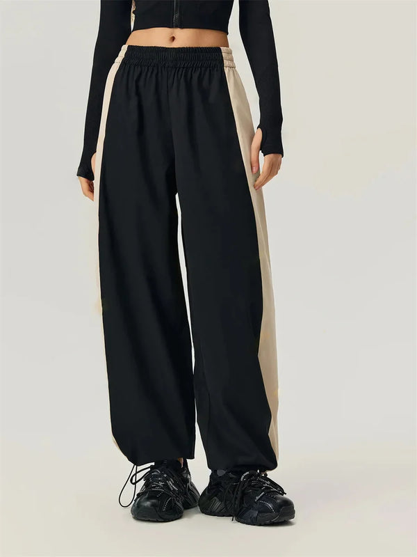 Vintage Color Block Jogger, önden görünüm — Navra Wear