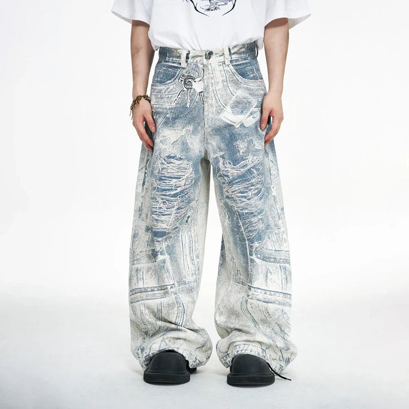 Men Classic Ombre Classic Denim