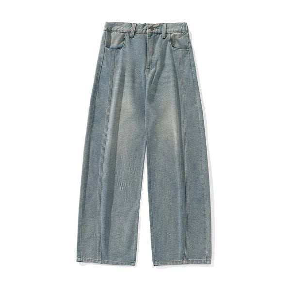 Heritage Rinse Relaxed Bending Knife Denim