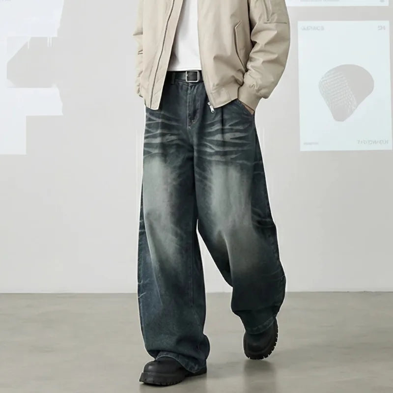 2000s Western Style Faded Bell Leg Denim