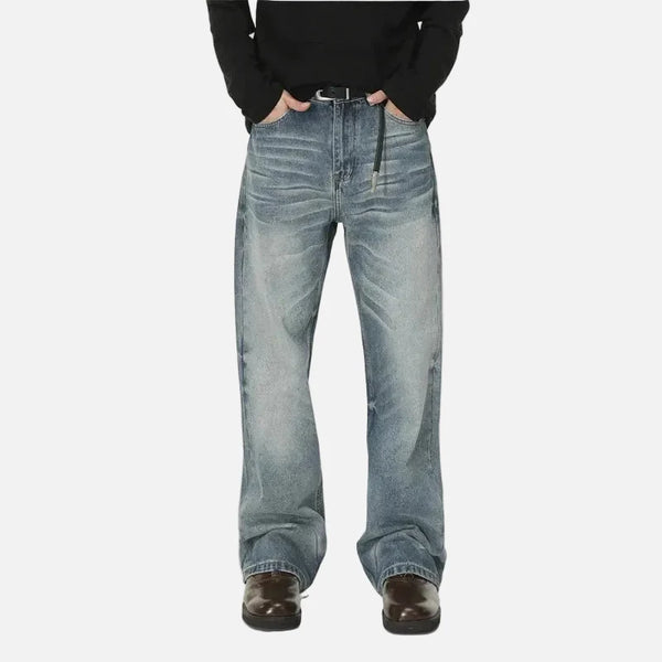 Western Style Heritage Rinse Blue Denim