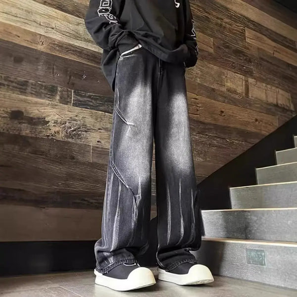 Dark Winter Dye Denim Classic Leg Denim