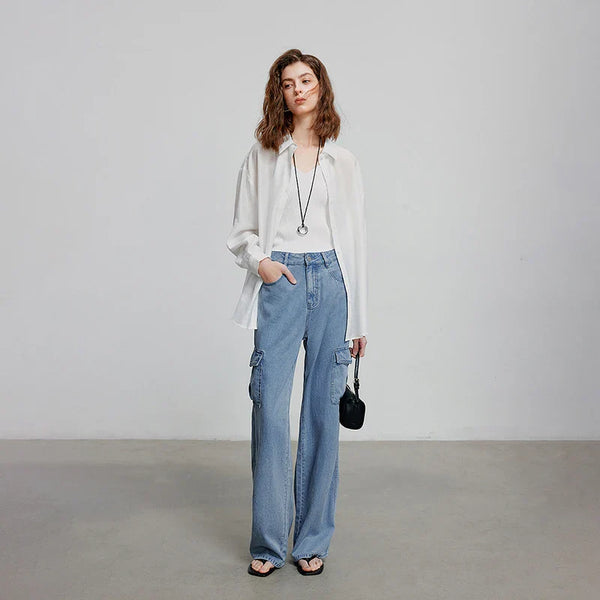 Chic Bell Leg Summer Denim