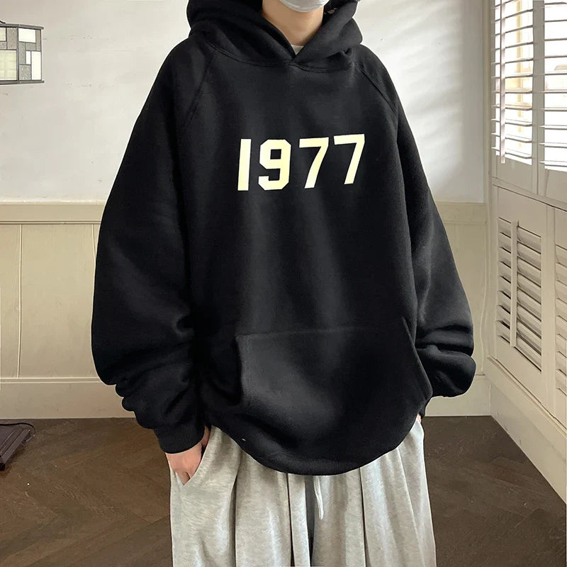 Men's Autumn Printed Relaxed Sweatshirt