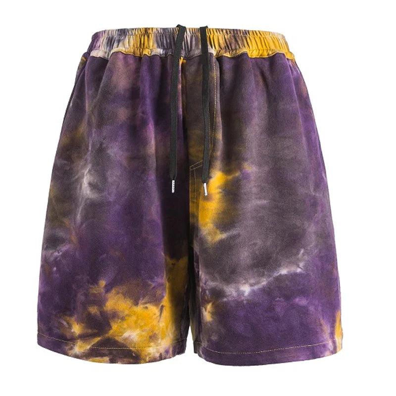 Velvet Smoke Tie-Dye Shorts