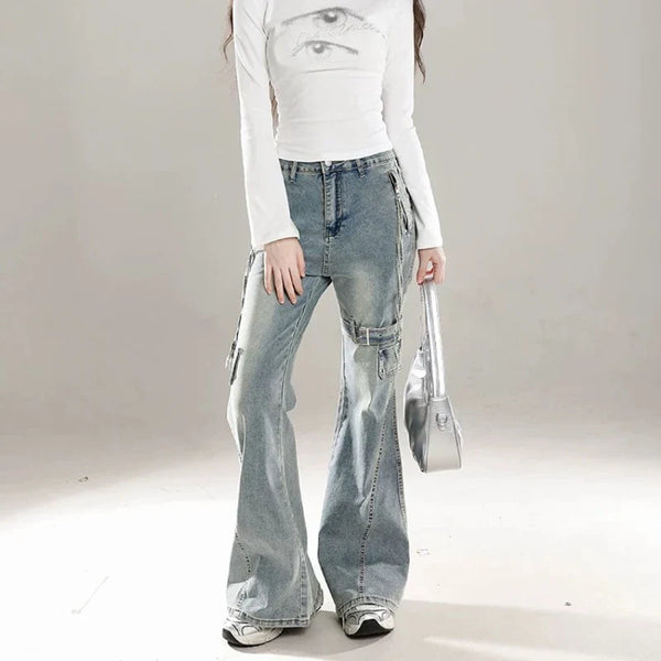 Women’s Bow Mosaic Relaxed Denim