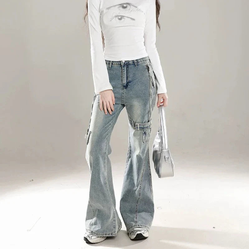 Women’s Bow Mosaic Relaxed Denim