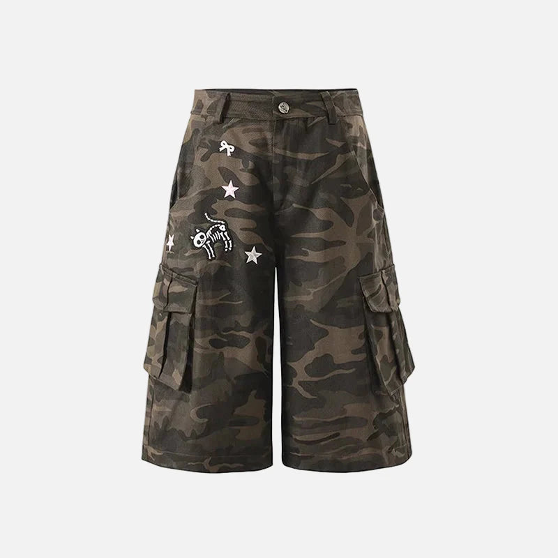 Broad Territory Camo Shorts
