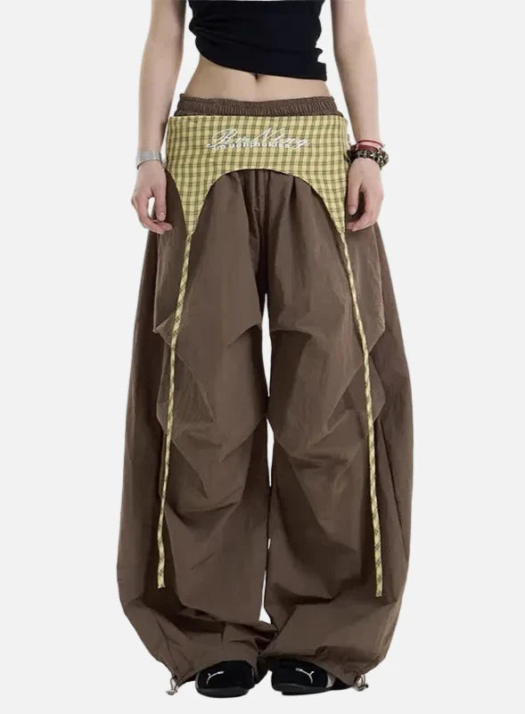 Oversized Urban 2000s Ripstop Street Pants