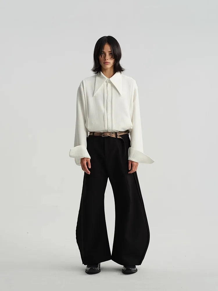 Icon Barrel Silhouette Trousers