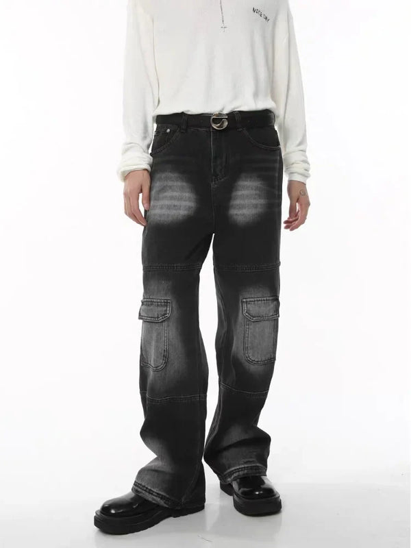 Field Vibe Heritage Black Relaxed Utility Denim