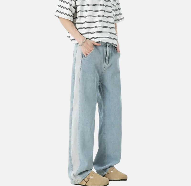 Fashionable Urban Beat Classic Classic Leg Denim