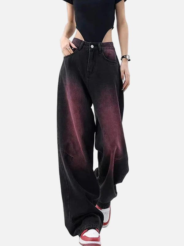 Durable Dark Urban Beat Bell Leg Denim