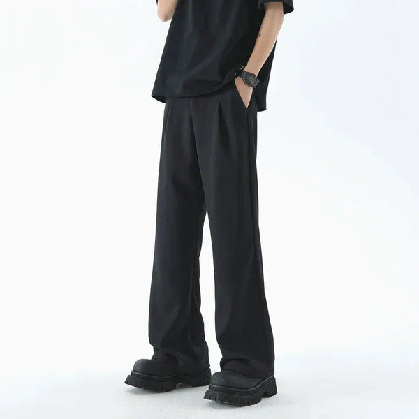 Bold Black Wide-Leg