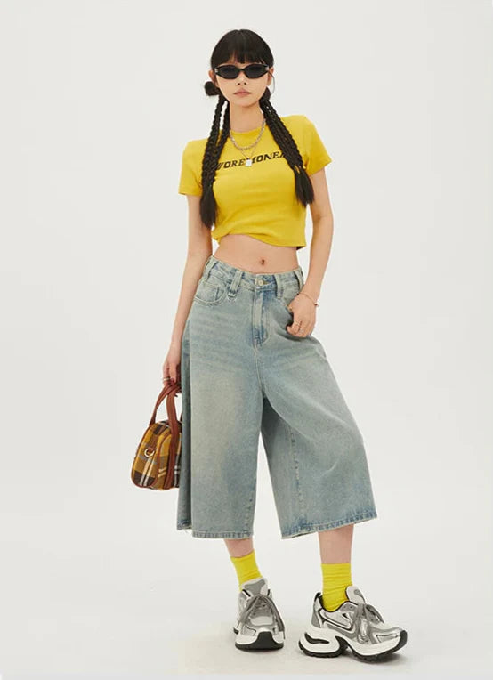 2000s Blue Women's Rebel Denim Shorts