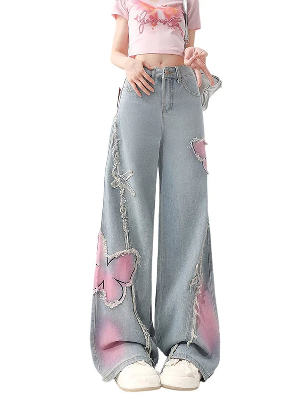 2000s Butterfly Edge Faded Denim