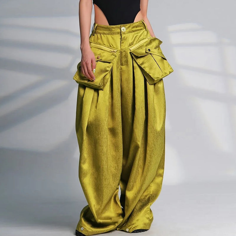 Sunshine Splice High-Rise Wide-Leg