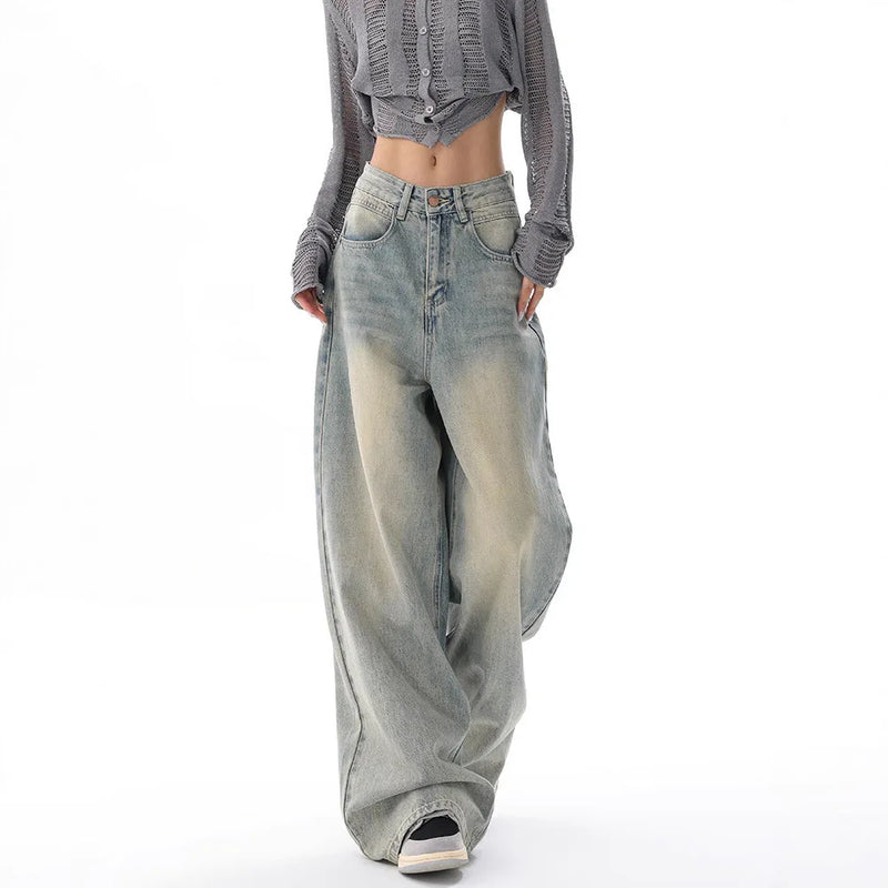 Light Blue Bell Leg Denim