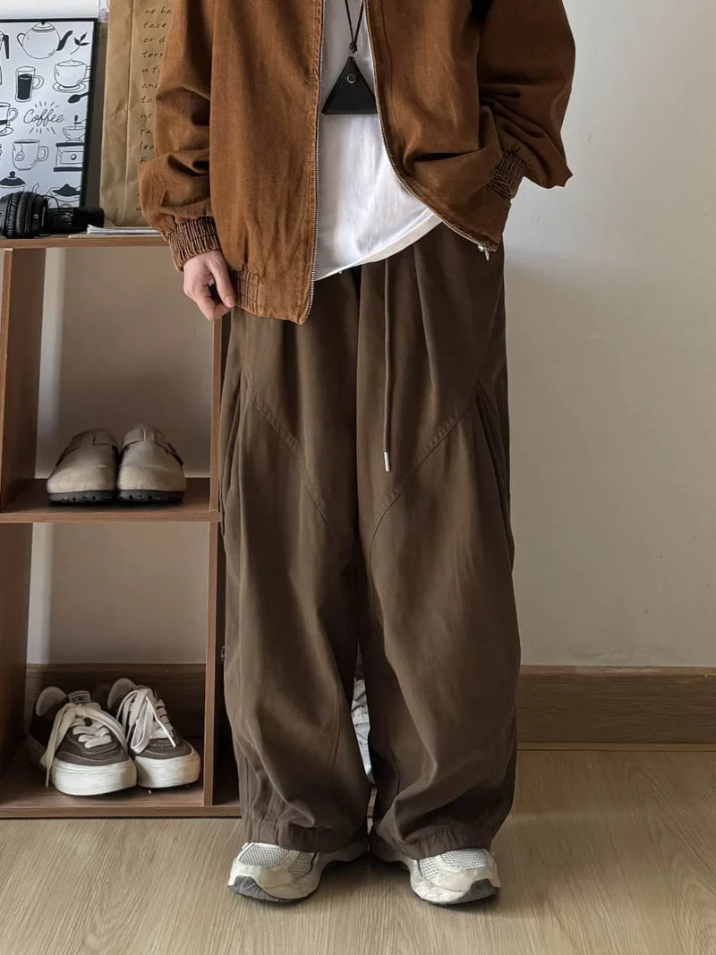 Stretch Waist Wide-Leg