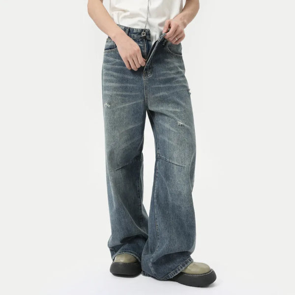 Relaxed Bell-Leg Denim