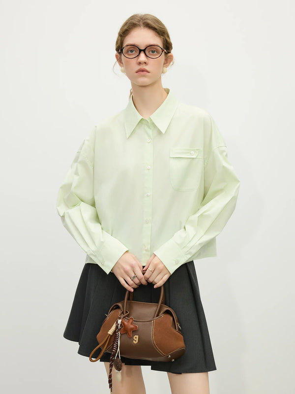 Cotton Bloom Cute Spring Loose Blouse