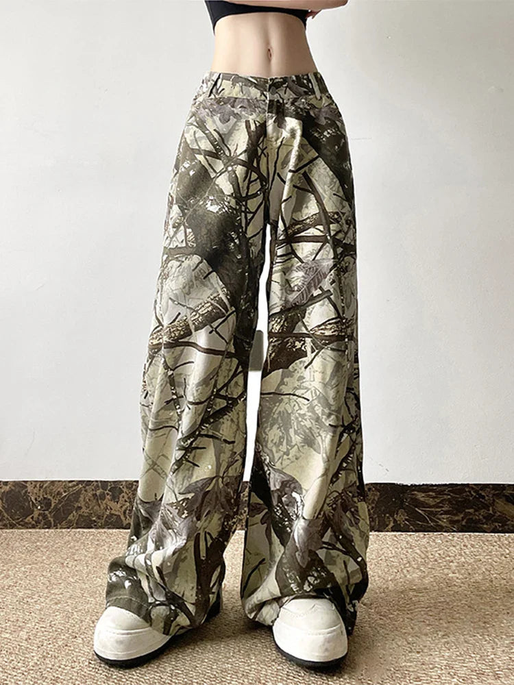 Effortless Street Loose Trousers