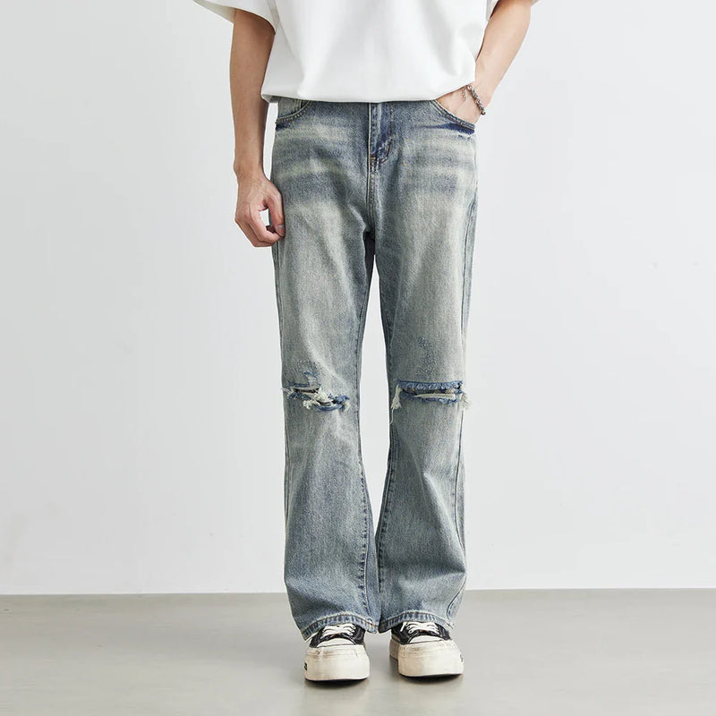 Men's Broken Copper Rinse Western Classic Denim